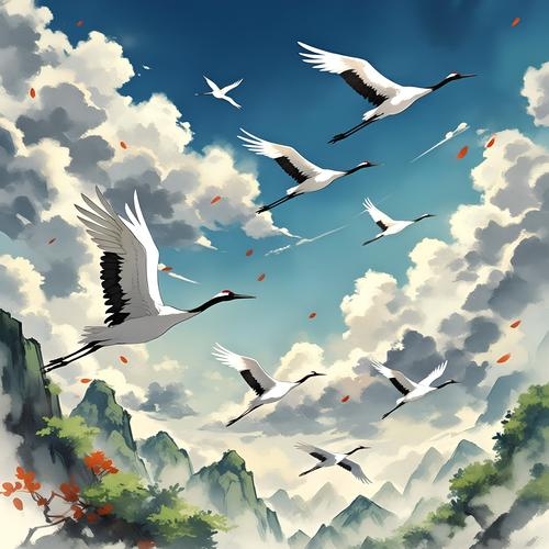 闲云野鹤代表的生肖，建议，，闲云野鹤，哪个生肖？，生肖揭秘，闲云野鹤代表什么动物？插图