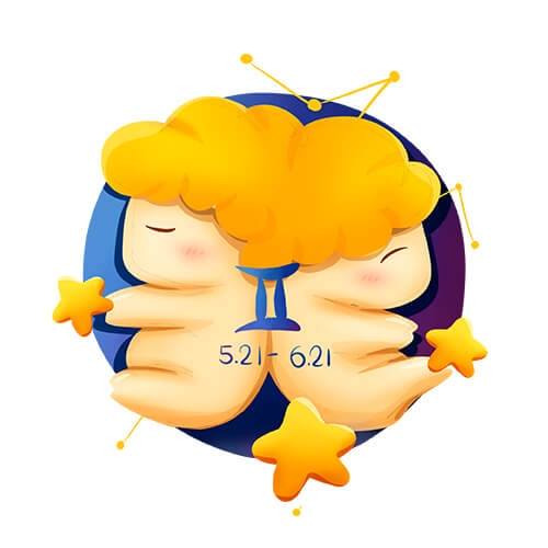 5月27日星座，双子座。插图