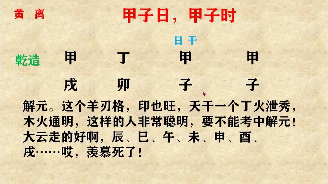 甲子时，夜半之时。，解释，甲子是古代时间体系中的时辰之一，特指晚上23点至次日凌晨1点的这段时间，属于一天中最初的时刻，是今天和明天的分界点。插图
