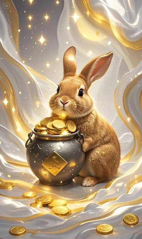 畜中三只爪，生肖兔唯一。插图