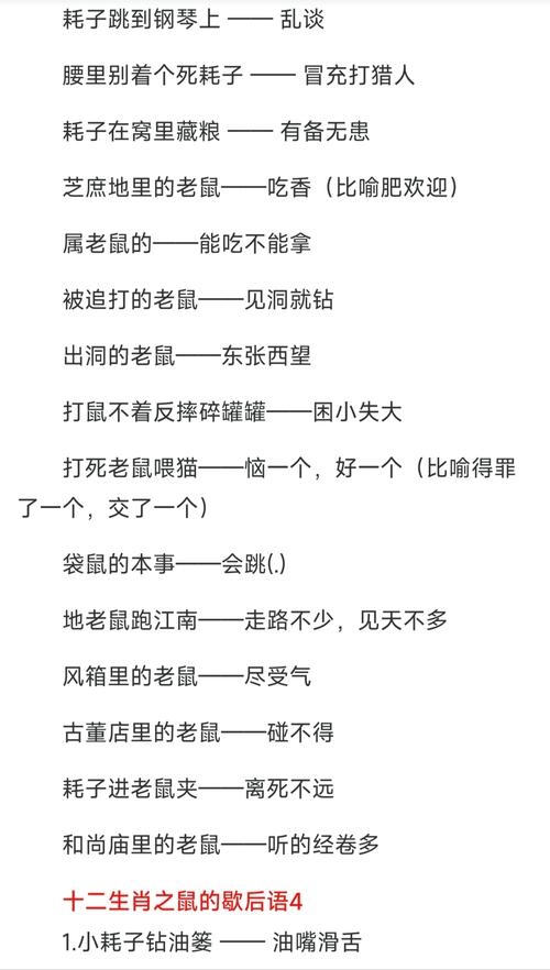雨打灯笼——生肖鼠的谜底解释。插图