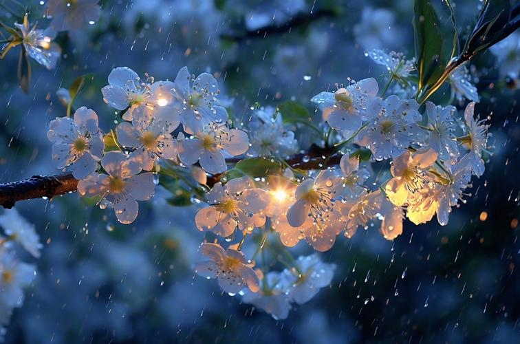 雨打梨花，生肖之谜插图