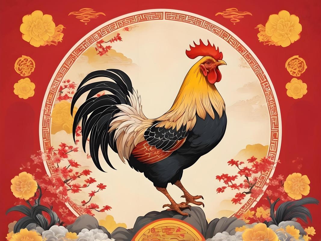 一三四七志气高生肖鸡插图