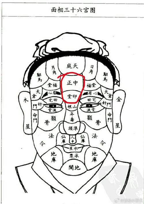 印堂痣的面相解读，女人印堂的吉痣与男人印堂的痣意义解析插图