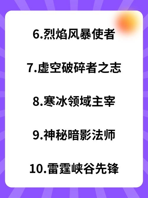 英雄联盟游戏名字精选，霸气风格与独特创意的名字推荐插图