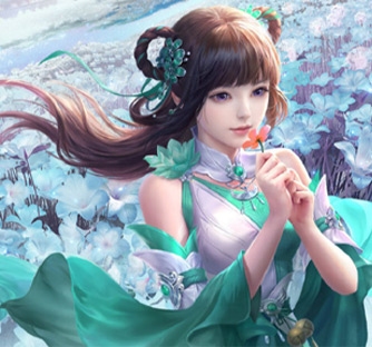 游戏女网名，南善栀璃 晓秋月明，昵称，星辰、诗意少女插图