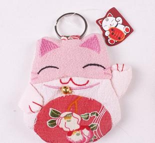 招财猫手势寓意插图