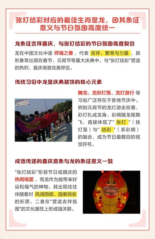 张灯结彩指的生肖是羊还是龙？多个解析角度探讨。插图
