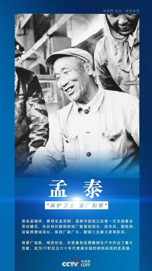 中国劳模事迹概览，钢铁劳模孟泰、纺织旗帜赵梦桃与农业楷模袁隆平的奋斗历程插图