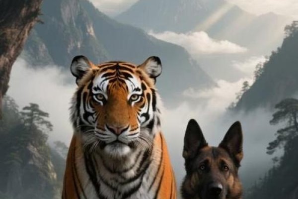 兵强将猛，生肖狗与虎的勇猛象征-红迪亚