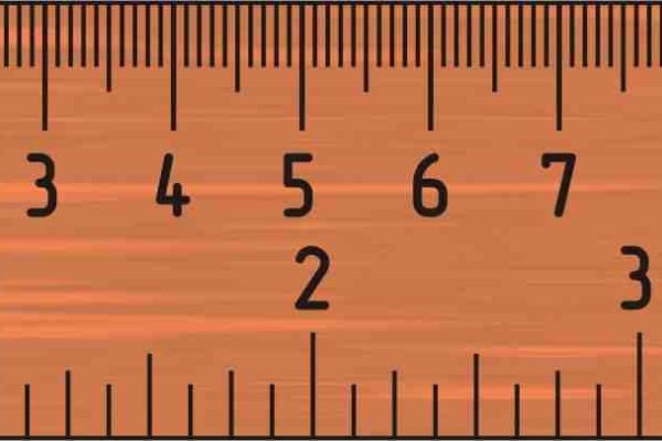 尺子标准图厘米单位解读-红迪亚