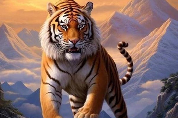 重整旗鼓代表生肖虎，体现虎的勇猛和坚韧特质。-红迪亚