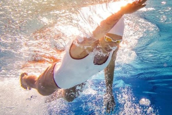 大海中游泳，预示成功与健康-红迪亚