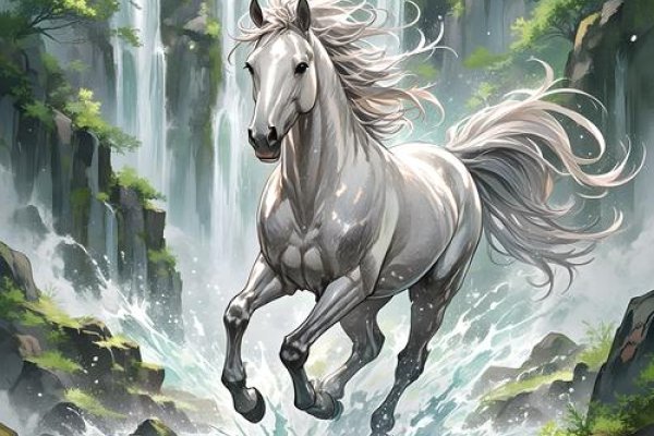 大江东去与生肖马，奔腾之水的象征-红迪亚