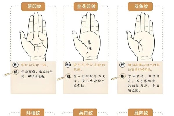 非常难得的十大吉祥手相详解，太阳丘丰隆、金花纹罕见、财富纹长绵，建议，独特吉祥手相揭秘，富贵命运指间藏-红迪亚