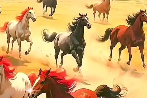 风尘之声，马年奔腾。-红迪亚