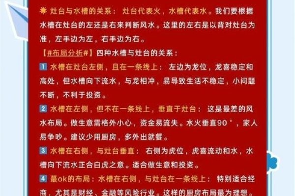风水知识，厨房布局与家居运势，直接点明了文章的主要内容，即关于风水学中厨房的布局和其如何影响家庭运势。-红迪亚