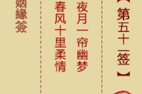 佛祖灵签第51签上签-红迪亚