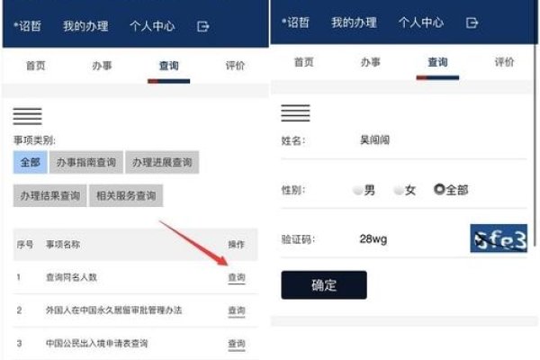 公安部互联网+政务服务平台同名查询指南，名字代码与汉字转换功能介绍-红迪亚
