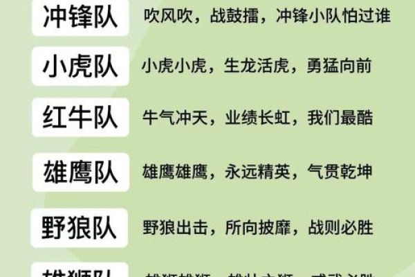 个性独特的组名创意展示，江左盟，展现团队特色与寓意内涵。，神锋队、和谐队、天韵队，传递团队精神与活力。，奇葩小组名集锦，奇思妙想，独特个性。，勤学队、奋斗组，学无止境，勇攀高峰的团队精神。-红迪亚