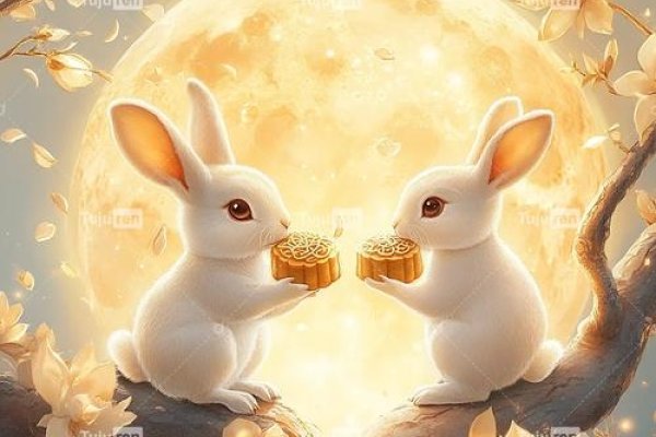 花好月圆象征生肖兔，团圆美好的文化联系-红迪亚