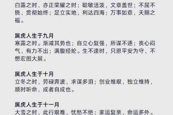 虎年运势详解，属虎的月度运程解析与全年展望-红迪亚