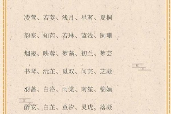 好听的女性名字（仙气清冷）-红迪亚