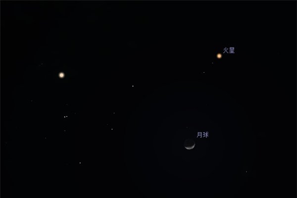 火星合月-红迪亚