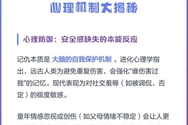 记仇的人心理特征及应对策略-红迪亚