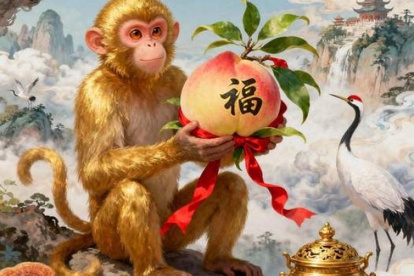 金秋十月与生肖猴的丰收之舞-红迪亚