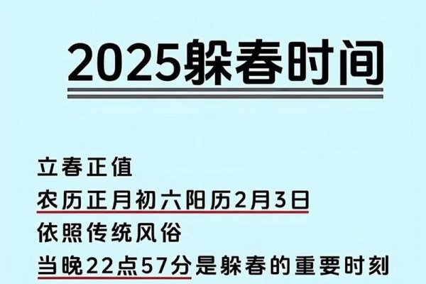 立春躲春正确方式时间-红迪亚