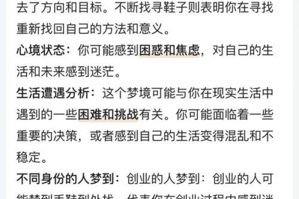 梦到找鞋象征着寻找与寻求-红迪亚