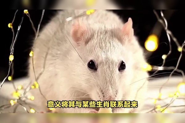 目光如豆生肖鼠-红迪亚