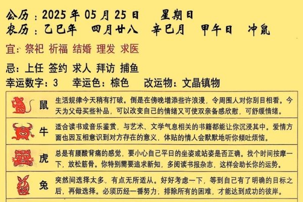 农历五月初二解读，黄道吉日、传统习俗与生肖运势分析-红迪亚