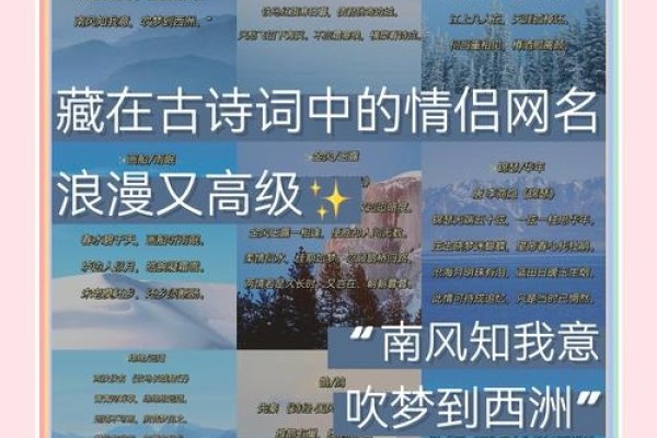 情侣网名，月影风吟、墨韵琴瑟-红迪亚