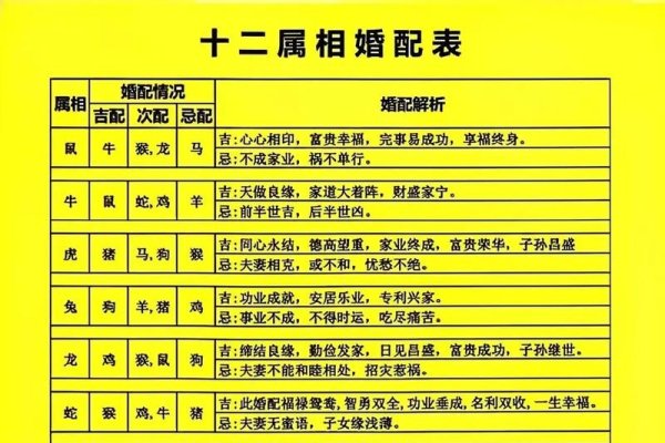 十二生肖婚配指数-红迪亚