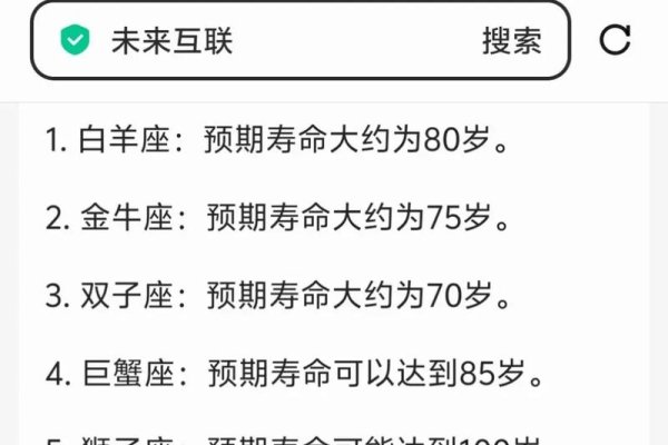 十二星座寿命分析-红迪亚