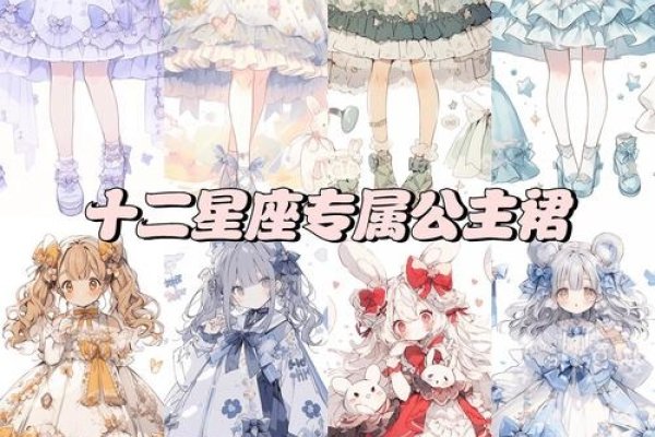 十二星座专属公主裙-红迪亚