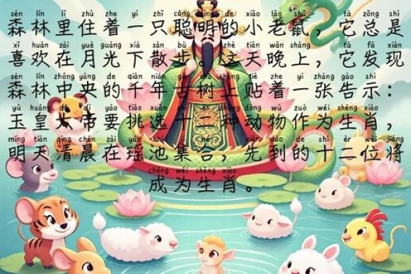 生肖传说中的神话与由来，鼠借牛力登天宫，猫因睡过头而错过，十二生肖神秘起源的民间故事。-红迪亚