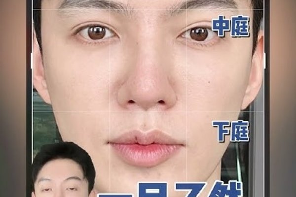 三庭五眼,面部美学比例详解建议,三庭五眼,衡量面部美学的黄金标准-红迪亚