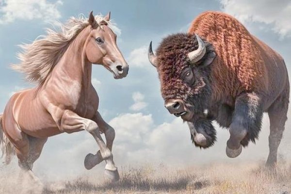 四蹄奔动物代表生肖马牛，速度与力量的象征-红迪亚