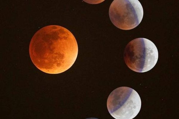 食甚，日月食的瞬间。-红迪亚