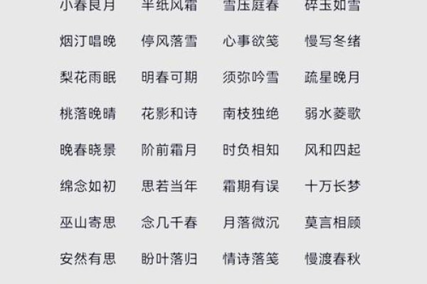 四字名字大全，精选好听的QQ昵称，自由字体 - 无版权商用字库推荐。，唯美古风网名，颜如舜华、潇湘夜雨等。，好听四字的QQ昵称建议，散场情节、青丝几渐等。，个性化简约的QQ名，夏末静谧，月下星前等。-红迪亚