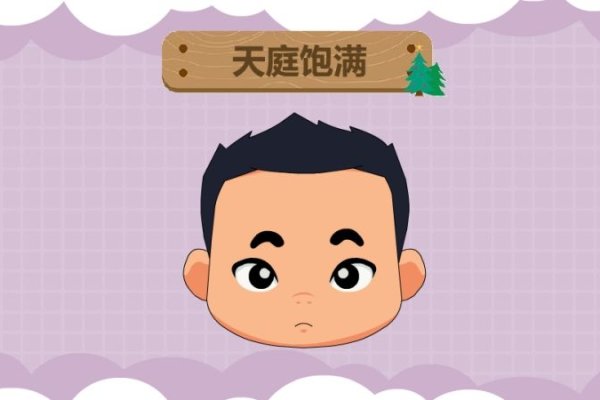 天庭饱满寓意吉祥-红迪亚