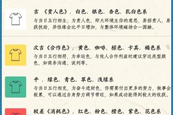 五行穿衣指南,2021年8月19日颜色搭配建议与运势解析-红迪亚