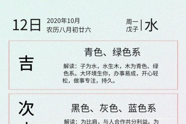 五行穿衣指南，2021年10月12日的穿搭建议-红迪亚