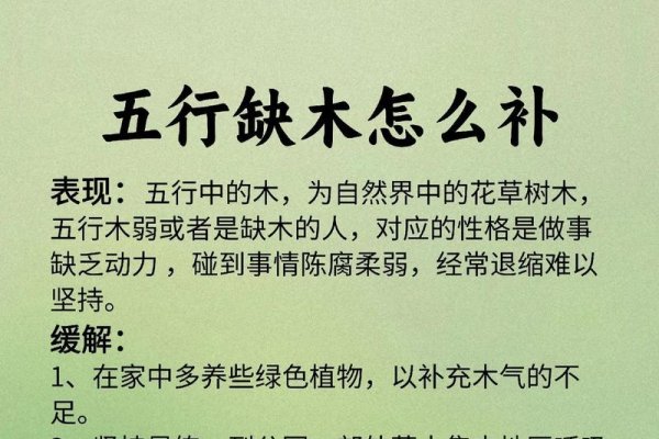 五行缺木解析，如何正确补木与影响命运？-红迪亚