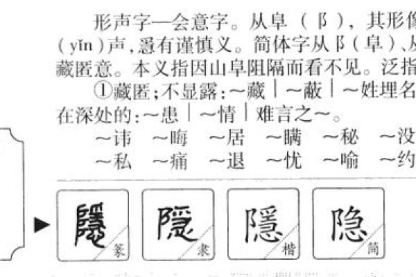 隐的拼音和组词（隐的拼音及组词）-红迪亚