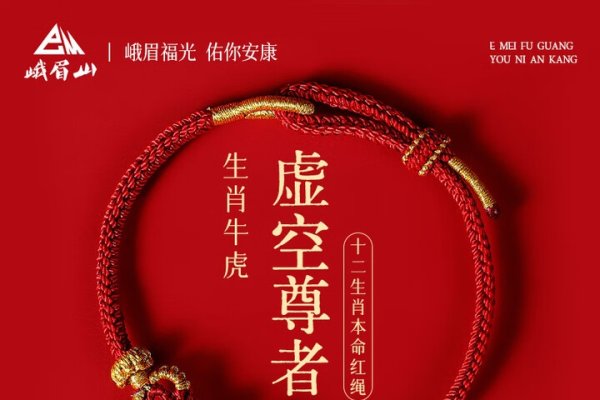 属牛本命年佩戴红绳、虚空藏菩萨等吉祥物招财转运。-红迪亚
