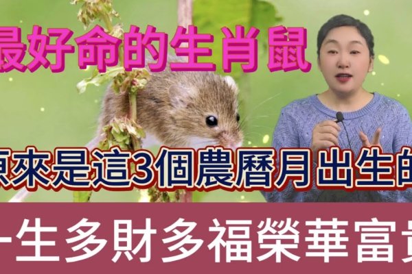 鼠年各月出生的命运，属鼠腊月出生命最佳-红迪亚